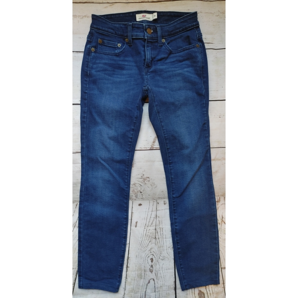 Vineyard Vines Dark Wash Skinny Jeans